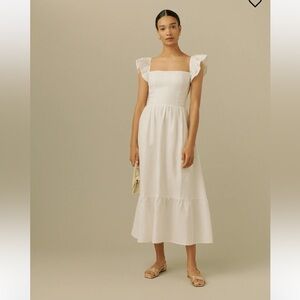 Reformation Lucila Linen Dress